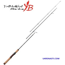 Спиннинг трёхчастный Yamaga Blanks Lupus for Native Trout Game Travel 51S длина 1,57м тест 2-7гр